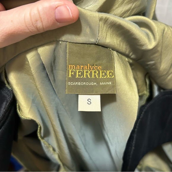 Vintage Maralyce Ferree Scarborough, Maine  rain coat S - Picture 2 of 10